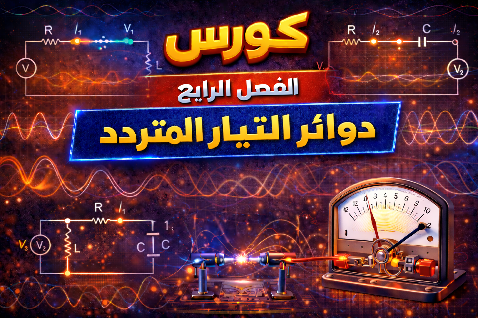 الفصل الرابع - دوائر التيار المتردد